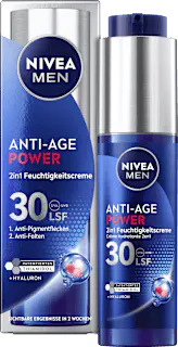 NIVEA MEN Anti Age Feuchtigkeitscreme Power 2in1 LSF 30, 50 ml