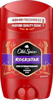 Old Spice Deostick Rockstar, Scent of Vibrant Bergamot, 50 ml