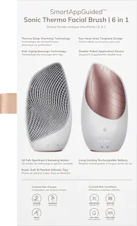 GESKE Sonic Thermo Facial Brush 6 in 1 Starlight, 1 St