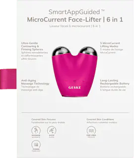 GESKE MicroCurrent Face-Lifter 6 in 1 Magenta, 1 St