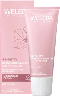 WELEDA Reinigungsmilch sensitive Mandel, 75 ml
