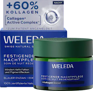 WELEDA Nachtcreme festigend blauer Enzian & Edelweiß, 40 ml