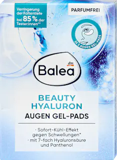Balea Augen Gel-Pads Beauty Hyaluron (3 Paar), 6 St