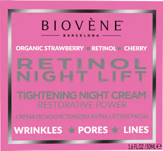 BIOVÈNE BARCELONA Nachtcreme Retinol Night Lift Power Tightening, 50 ml