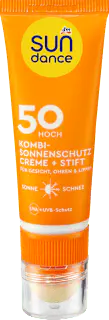 SUNDANCE Sonnenschutz Kombi Gesicht Creme + Stift LSF 50 (25 ml & 3 g), 1 St