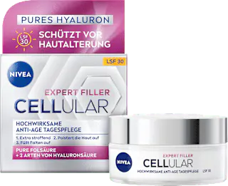 NIVEA Gesichtscreme Anti Age Cellular Expert Filler LSF 30, 50 ml