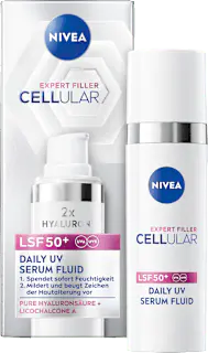 NIVEA Gesichtscreme Serum Fluid Cellular LSF 50+, 30 ml
