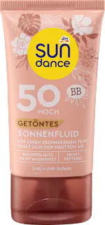 SUNDANCE Sonnenfluid Gesicht getönt, LSF 50, 50 ml