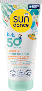 SUNDANCE Sonnencreme Kids sensitiv LSF 50, 100 ml