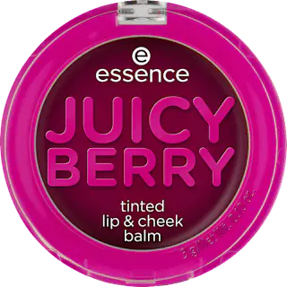 essence Lippenbalsam Juicy Berry Tinted Lip & Cheek Balm, 3 g