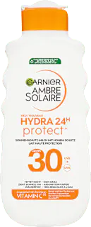 Garnier Ambre Solaire Sonnenmilch HYDRA 24h protect, LSF 30, 175 ml