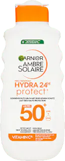 Garnier Ambre Solaire Sonnenmilch HYDRA 24h protect, LSF 50+, 175 ml