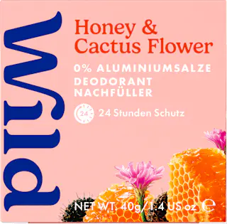 Wild Deostick Honey & Cactus Flower Nachfüllpack, 40 g