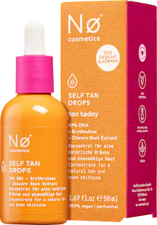 NØ cosmetics Selbstbräuner Konzentrat, self tan drops, 50 ml