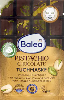 Balea Tuchmaske Pistachio Chocolate, 1 St