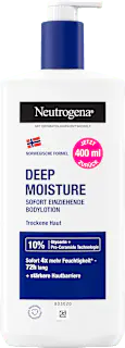 Neutrogena Bodylotion Deep Moisture trockene Haut, 400 ml