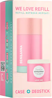BEN&ANNA Deostick Love Me Original + Nachfüllpack, 40 g