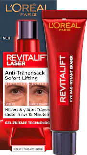 L'ORÉAL PARiS Augencreme Anti-Tränensack Laser Sofort Augenlifting, 15 ml