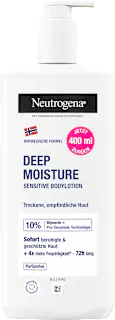 Neutrogena Bodylotion Deep Moisture Sensitiv, 400 ml