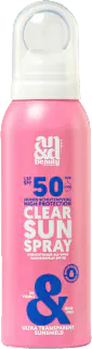 A.N.D. beauty Sonnenspray clear sun spray LSF 50, 100 ml