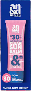 A.N.D. beauty Sonnencreme Gesicht, clear sun balm, LSF 30, 50 ml