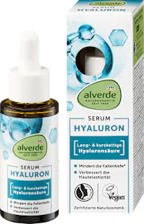alverde NATURKOSMETIK Serum Hyaluron, 30 ml