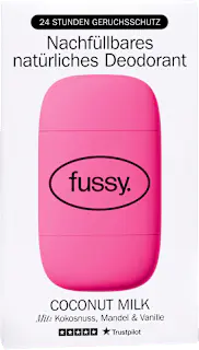 Fussy Deostick Coconut Milk + Nachfüllpack, 40 g