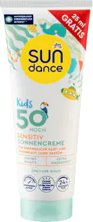 SUNDANCE Sonnencreme Kids sensitiv LSF 50, 125 ml