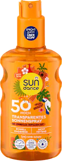 SUNDANCE Sonnenspray transparent hello brazil! LSF 50, 200 ml