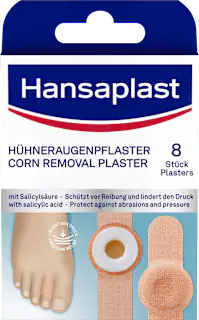 Hansaplast Hühneraugenpflaster, 8 St