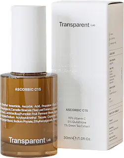 Transparent Lab Gesichtsserum 15% Vitamin, 30 ml