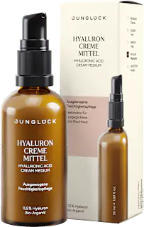 JUNGLÜCK Gesichtscreme mit Hyaluron, mittel, 50 ml