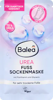Balea Fußmaske Socken Urea (1 Paar), 1 Paar