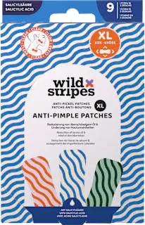 Wild Stripes Anti Pickel Patches XL, 9 St