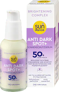 SUNDANCE Sonnenserum anti dark spot+, LSF 50+, 50 ml
