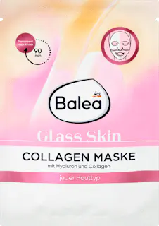 Balea Glass Skin Collagen Maske, 1 St