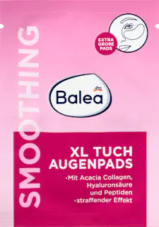 Balea Augenpads Tuch XL Smoothing (1 Paar), 2 St