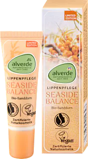 alverde NATURKOSMETIK Lippenpflege Seaside Balance Sanddorn Hafer, 10 ml