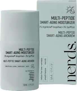 nerds. Gesichtscreme Multi-Peptide Smart-Aging Moisturizer, 50 ml