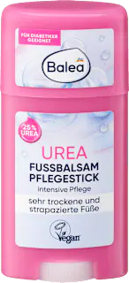 Balea Fußcreme, Fußbalsam Stick Urea, 50 g