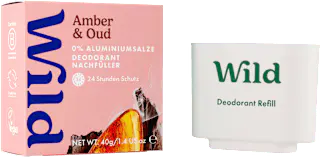 Wild Deostick Amber & Oud Nachfüllpack, 40 g