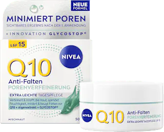 NIVEA Gesichtscreme Q10 Anti-Falten porenverfeinernd, 50 ml