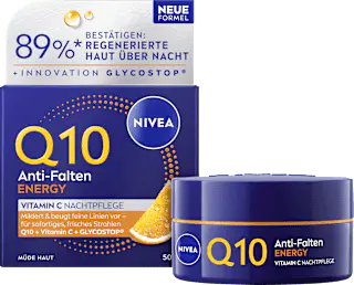 NIVEA Nachtcreme Q10 Energy, 50 ml