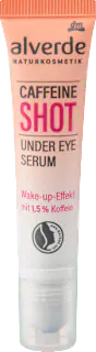 alverde NATURKOSMETIK Augenserum Under Eye Caffeine Shot, 15 ml