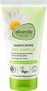 alverde NATURKOSMETIK Handcreme Kamille & Sheabutter, 75 ml