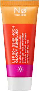 NØ cosmetics Nø safe tøday LSF 50+ Glowy Sunfluid, 20 ml