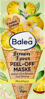 Balea Gesichtsmaske Peel-Off Lemon Lover (2x8ml), 16 ml