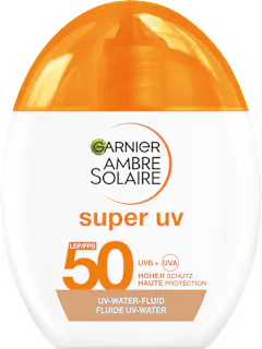 Garnier Ambre Solaire Sonnenfluid getönt UV water fluid, LSF 50, 40 ml