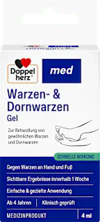 Doppelherz med Warzen- & Dornwarzen Gel, 4 ml