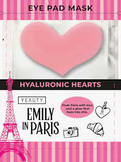 Yeauty Augenpads Emily in Paris Hyaluronic Hearts (1 Paar), 2 St